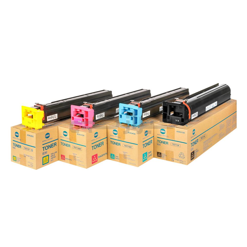 konica-minolta-tn711-cmyk konica minolta tn711